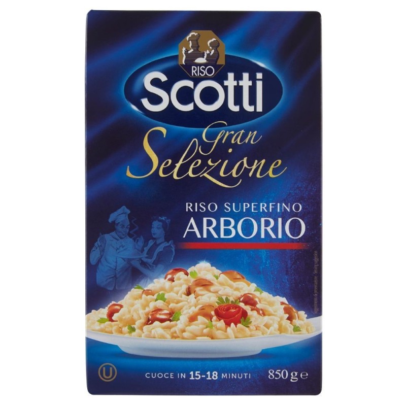 Scotti rice, arborio superfine rice, 850 g