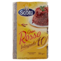 Arroz Scotti, Integral 10 'Gran Rosso, 500 g