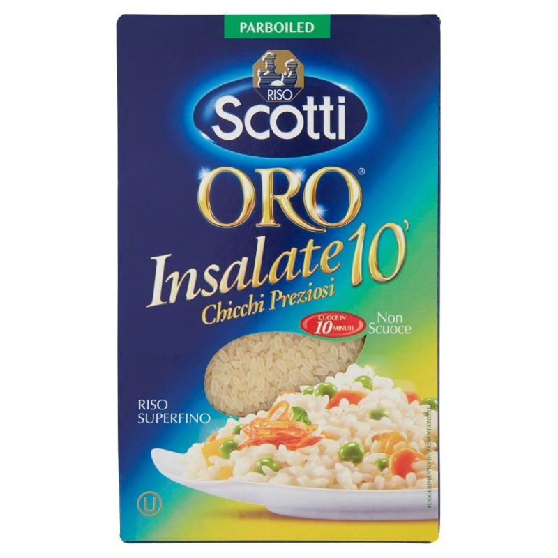 Riso Scotti, riso Oro Insalate 10' chicchi preziosi, 1 kg