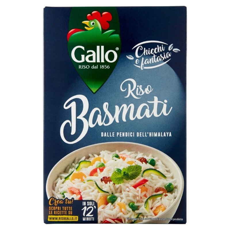 Gallo, Chicchi e Fantasia riso Basmati, 500 g