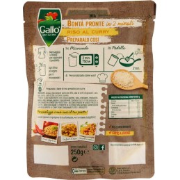 Gallo, arroz al curry, 250 g