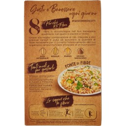 Arroz Scotti, arroz integral y 8% de fibra, 500 g