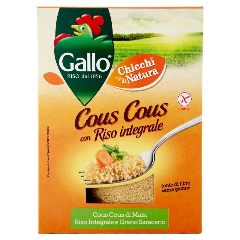 Gallo, cous cous con riso integrale, 375 g