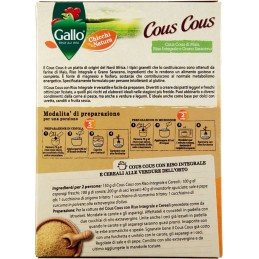 Gallo, cous cous con riso integrale, 375 g