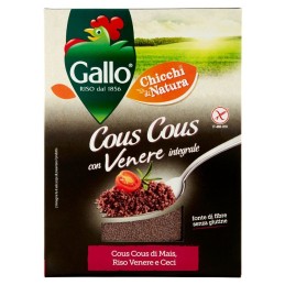 Gallo, cous cous con riso venere integrale, 375 g