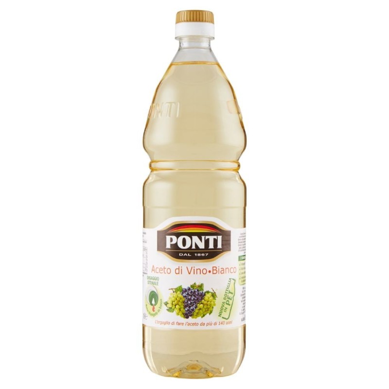 Ponti, aceto di vino bianco, 1 l