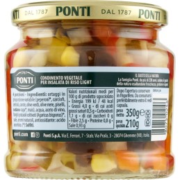 Ponti, salade de riz légère Peperlizia, 350 g