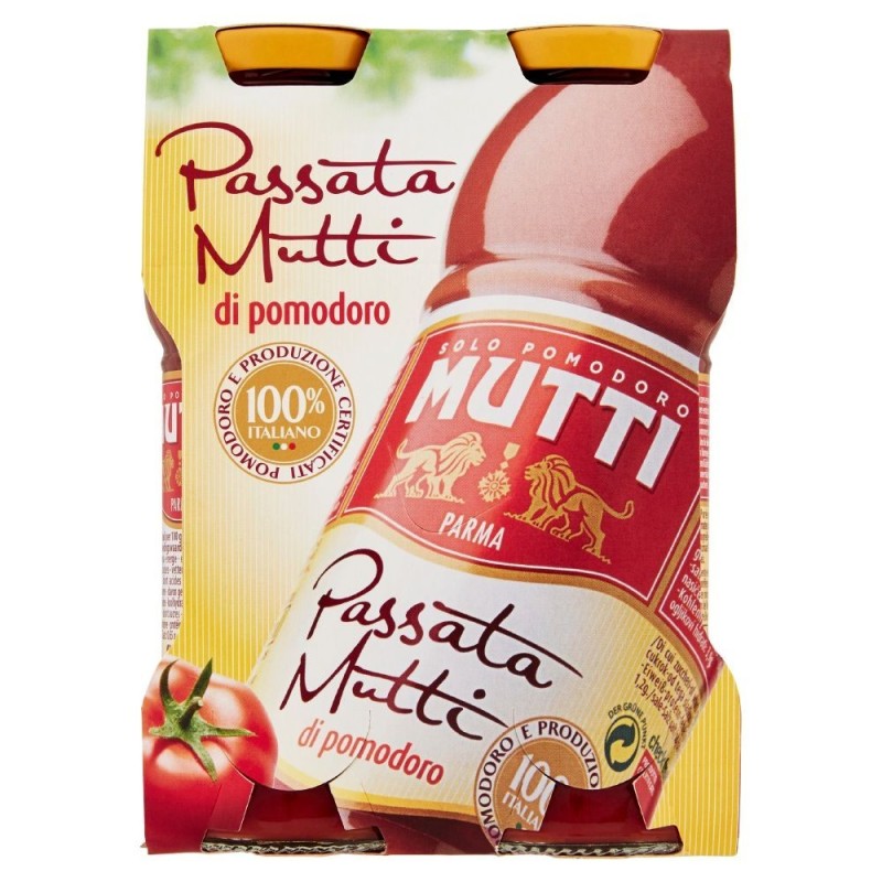 Mutti, passata di pomodoro, 2x235 g