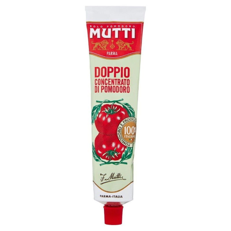 Mutti, double concentrated tomato paste, 130 g