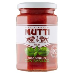 Mutti, Sugo Semplice con basilico, 280 g