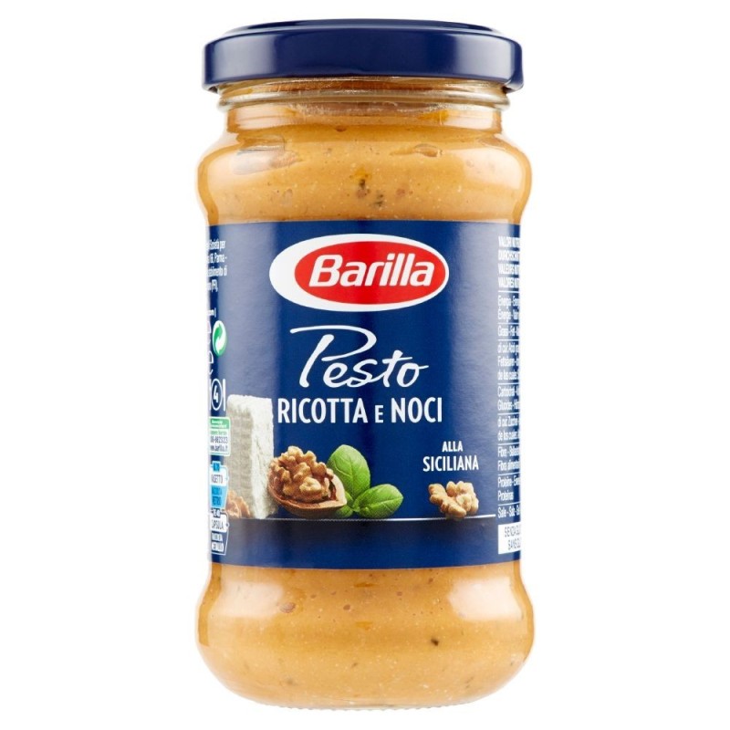 Barilla, pesto a la siciliana con ricotta y nueces, 190 g