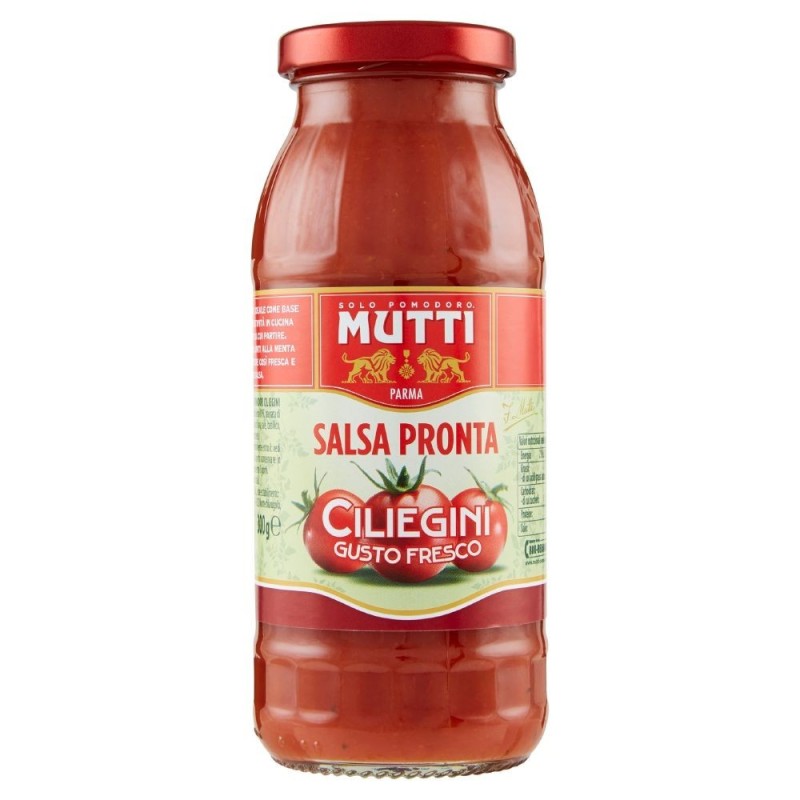 Mutti, sauce tomate cerise prête à l'emploi, 300 g