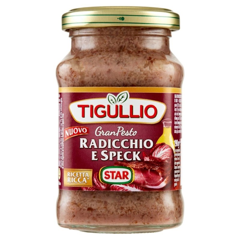 Star, Tigullio GranPesto radicchio and speck, 190 g