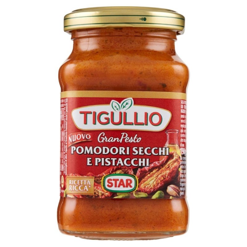 Star, Tigullio GranPesto tomates séchées et pistaches, 190 g