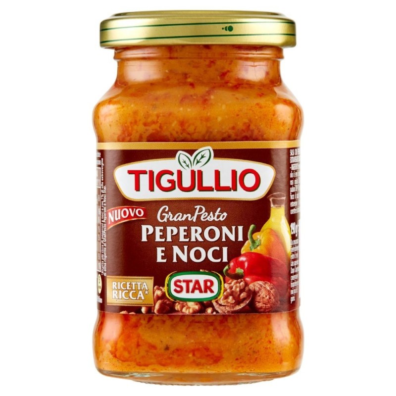 Estrella, pimientos Tigullio GranPesto y nueces, 190 g