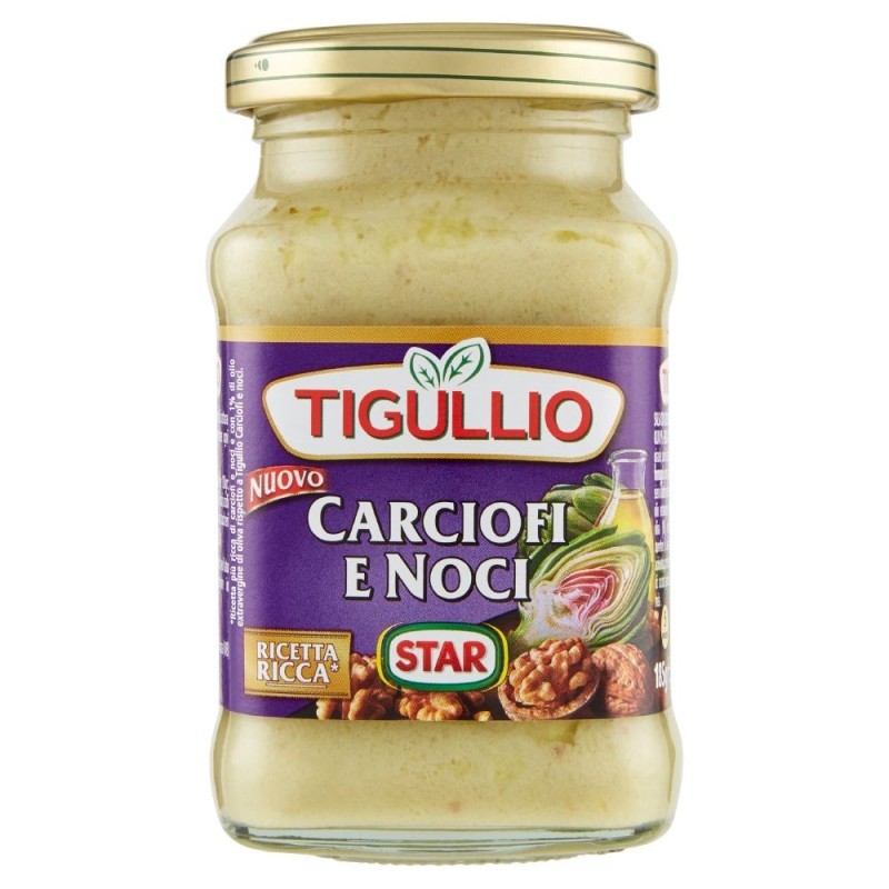 Tigullio, alcachofas y nueces, 185 g