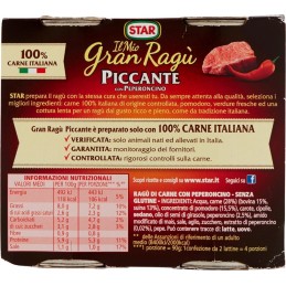 Star, Il mio gran ragù piccante con peperoncino, 2x180 g