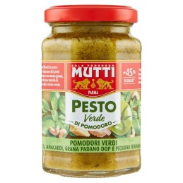 Mutti, pesto de tomate verde, 180 g