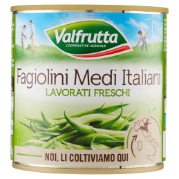 Valfrutta, mittelgroße italienische grüne Bohnen, 400 g