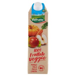 Valfrutta, batido 100% vegetal mango manzana calabaza zanahoria, 1 l