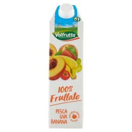 Valfrutta, 100% Peach grape banana smoothie, 1 l