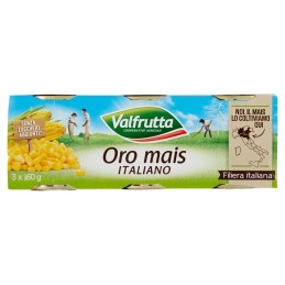 Valfrutta, Goldmais, 3x160 g