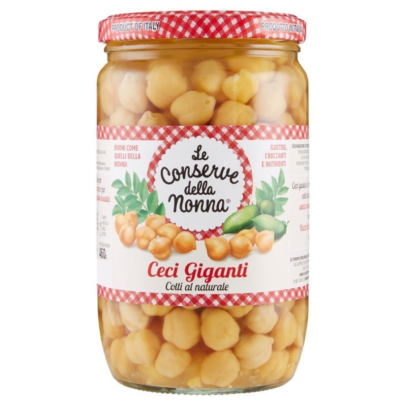 Le Conserve della Nonna, pois chiches géants