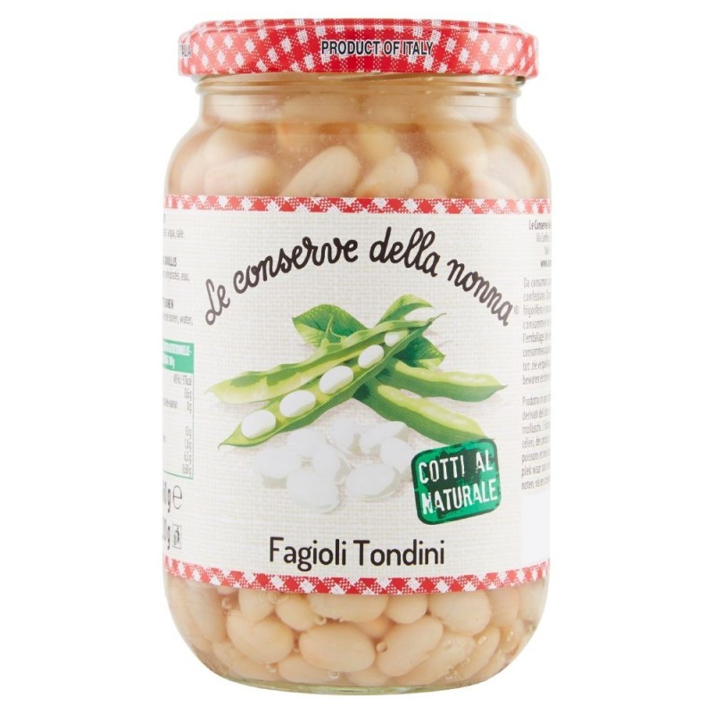 Le Conserve della Nonna, Bohnen gekocht Stäbe