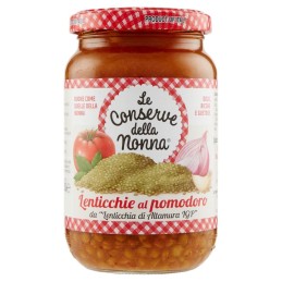 Grandma's preserves, lentils with tomato, 360 g