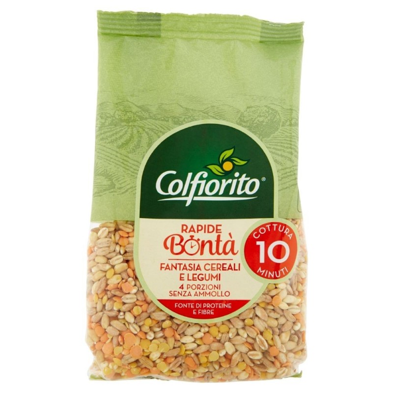 Colfiorito Natura, Fantasia cereali e legumi, 250 g