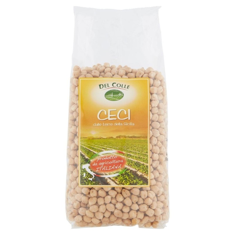 Del Colle, garbanzos de las tierras de Sicilia, 1 kg