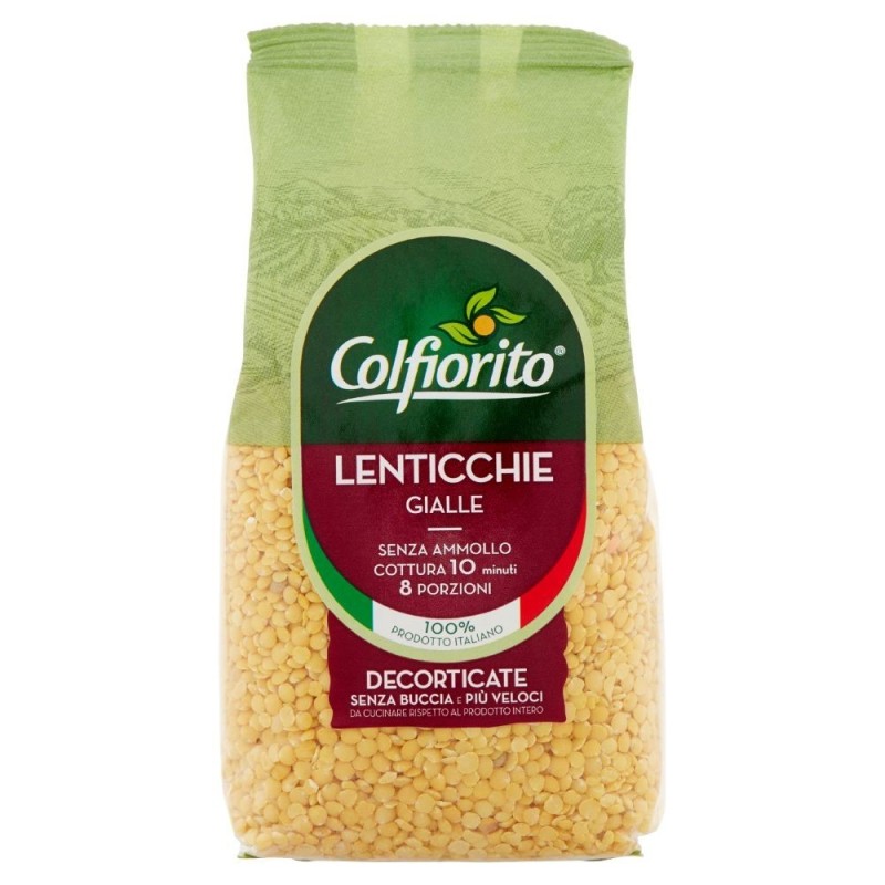 Colfiorito Natura, lentilles jaunes, 400 g