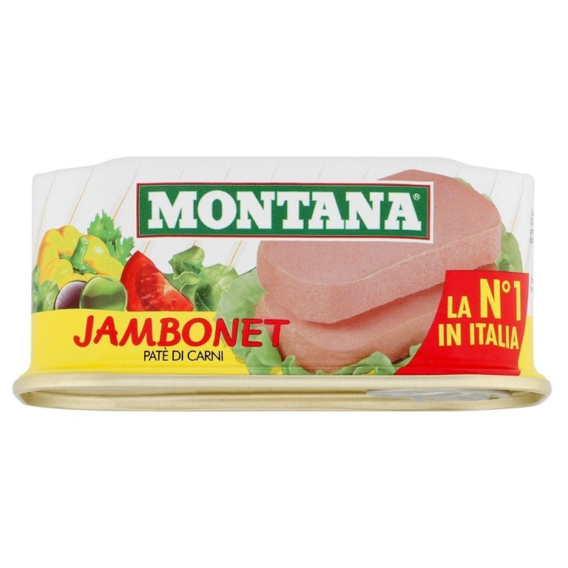 Montana Jambonet, patè di carni, 200 g