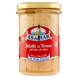 AsDoMar, filetti di tonno all'olio di oliva, 250 g