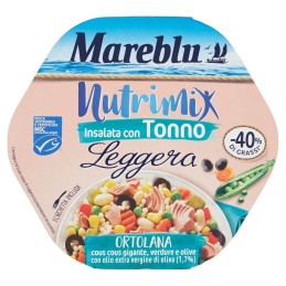 Mareblu, ensalada Nutrimix con atún claro Ortolana, 220 g