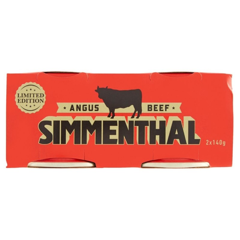 Simmenthal, Angus Beef, 2x140 g