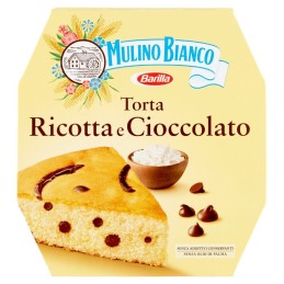 Mulino Bianco, torta ricotta e cioccolato, 475 g