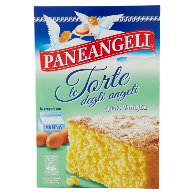 Paneangeli, Les gâteaux des anges saveur vanille, 410 g