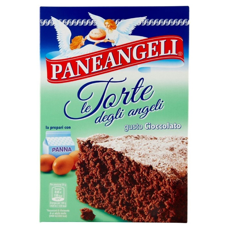 Paneangeli, Le torte degli angeli gusto cioccolato, 405 g