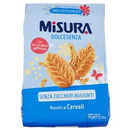 Misura, DolceSenza frollini ai cereali, 375 g