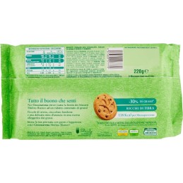 Mulino Bianco, Cioccoavena con cioccolato fondente, fiocchi d'avena e scorze d'arancia, 220 g