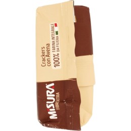 Misura, Fibrextra, crackers integrali con avena, 385 g