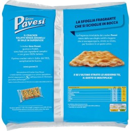 Pavesi, Gran Pavesi, Galletas saladas con contenido reducido de sal, 560 g