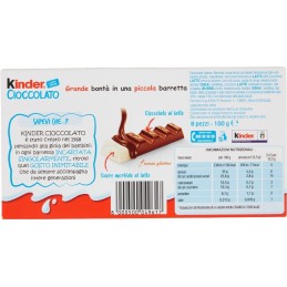 Kinder Chocolat, 8x12,5 g