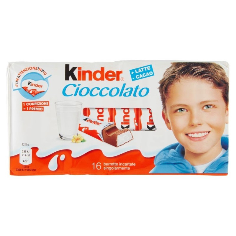 Kinder Chocolat, 16x12,5 g