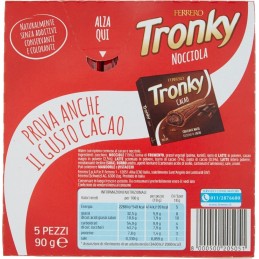 Ferrero, Tronky avellana, 5x18 g