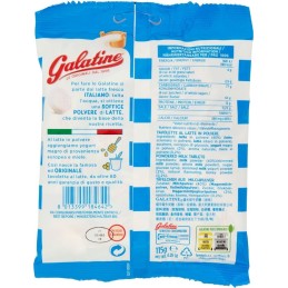 Galatine, caramelle dure al latte, 115 g