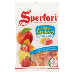 Gran Gelées, Frutti del Sole, caramelle morbide, 150 g