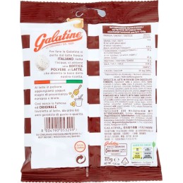 Galatine, caramelle dure al latte con cioccolato, 115 g