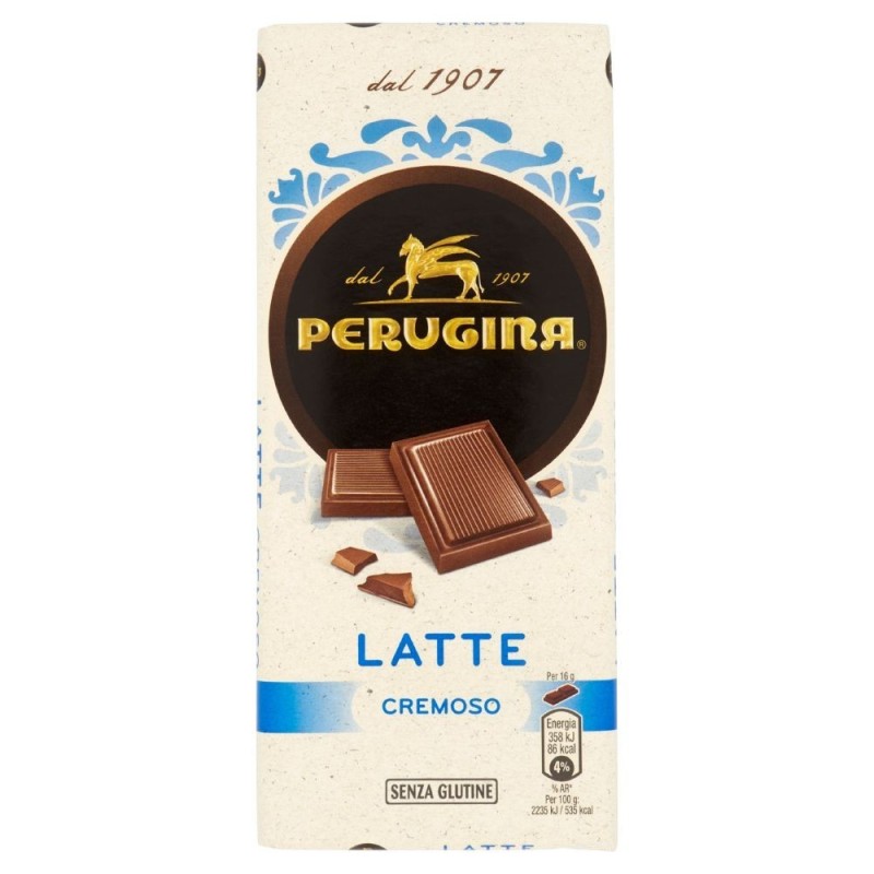 Perugina, Creamy Milk, barre de chocolat au lait crémeux, 80 g